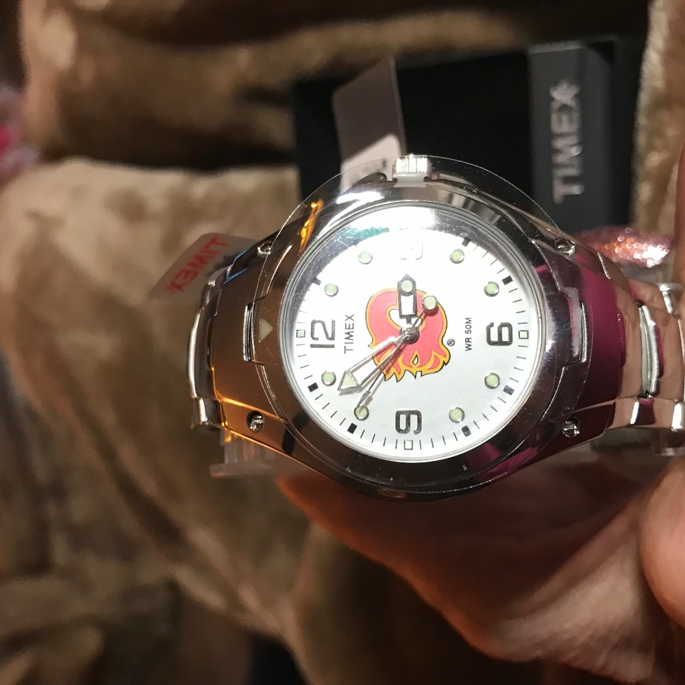 Timex flames watch